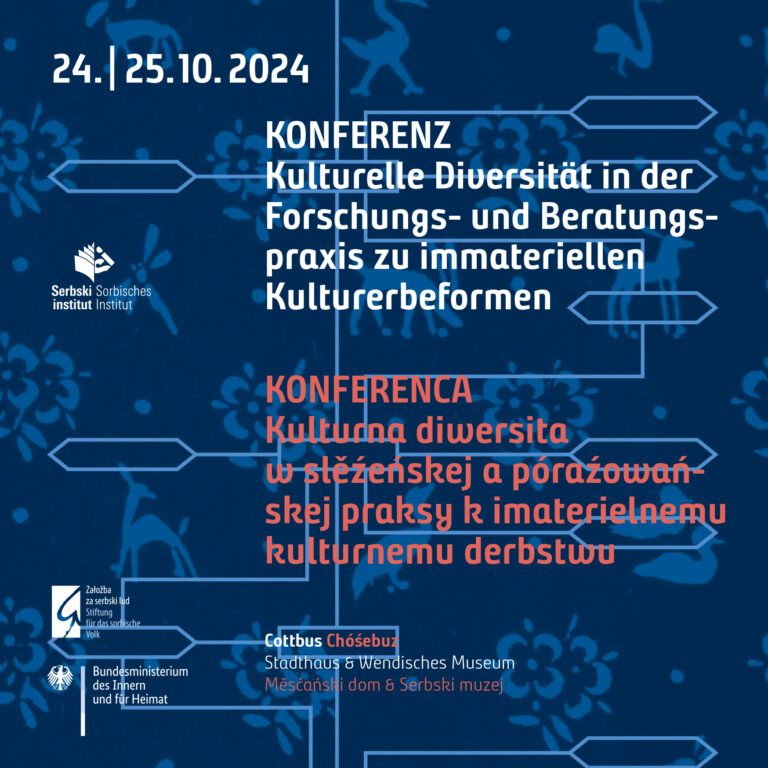 Banner ku konferency “Kulturna diwersita” na 24./25. oktoberje w Chóśebuzu