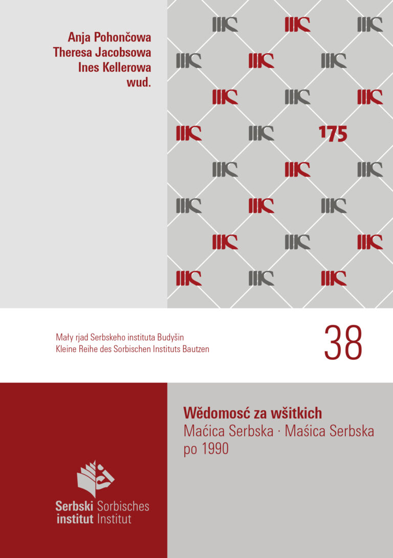 Cover von  Wědomosć za wšitkich Maćica Serbska · Maśica Serbska po 1990